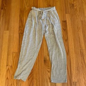 Caution To The Wind comfy casual striped pants